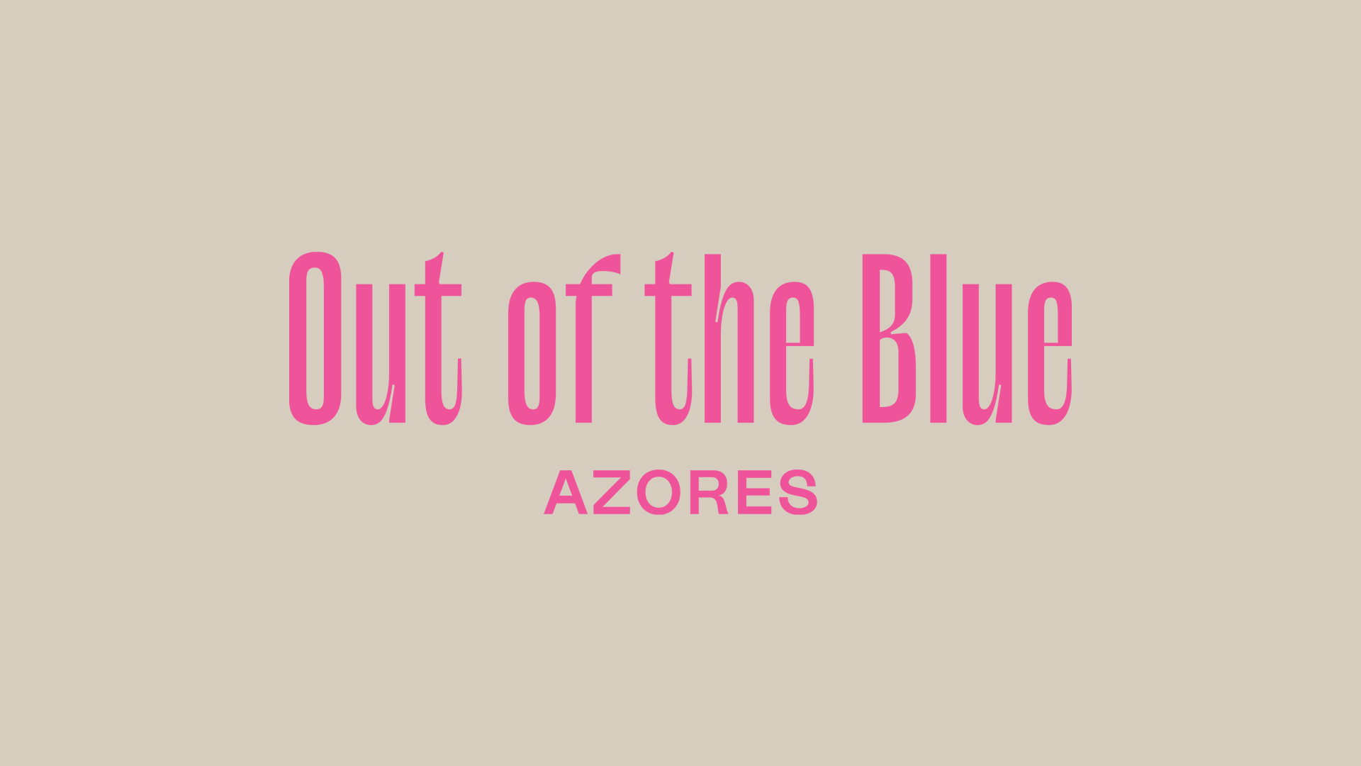 Out of the Blue